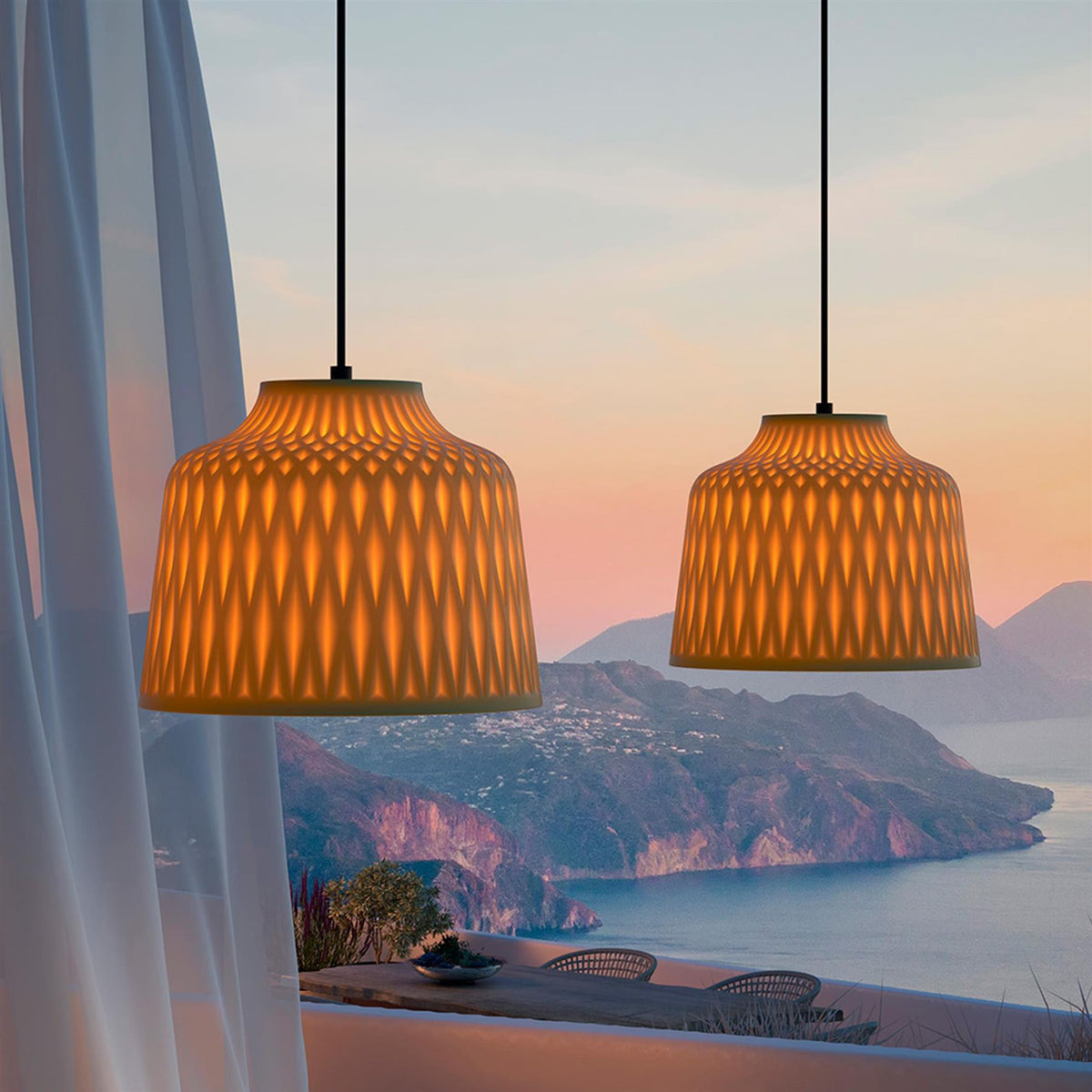 Bover Soft S/30 Outdoor Pendant Light