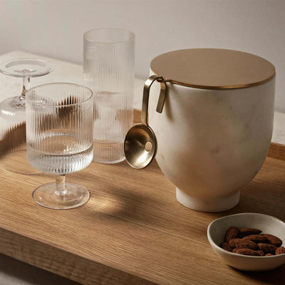Ferm Living Ripple Wine Glasses - Set of 2