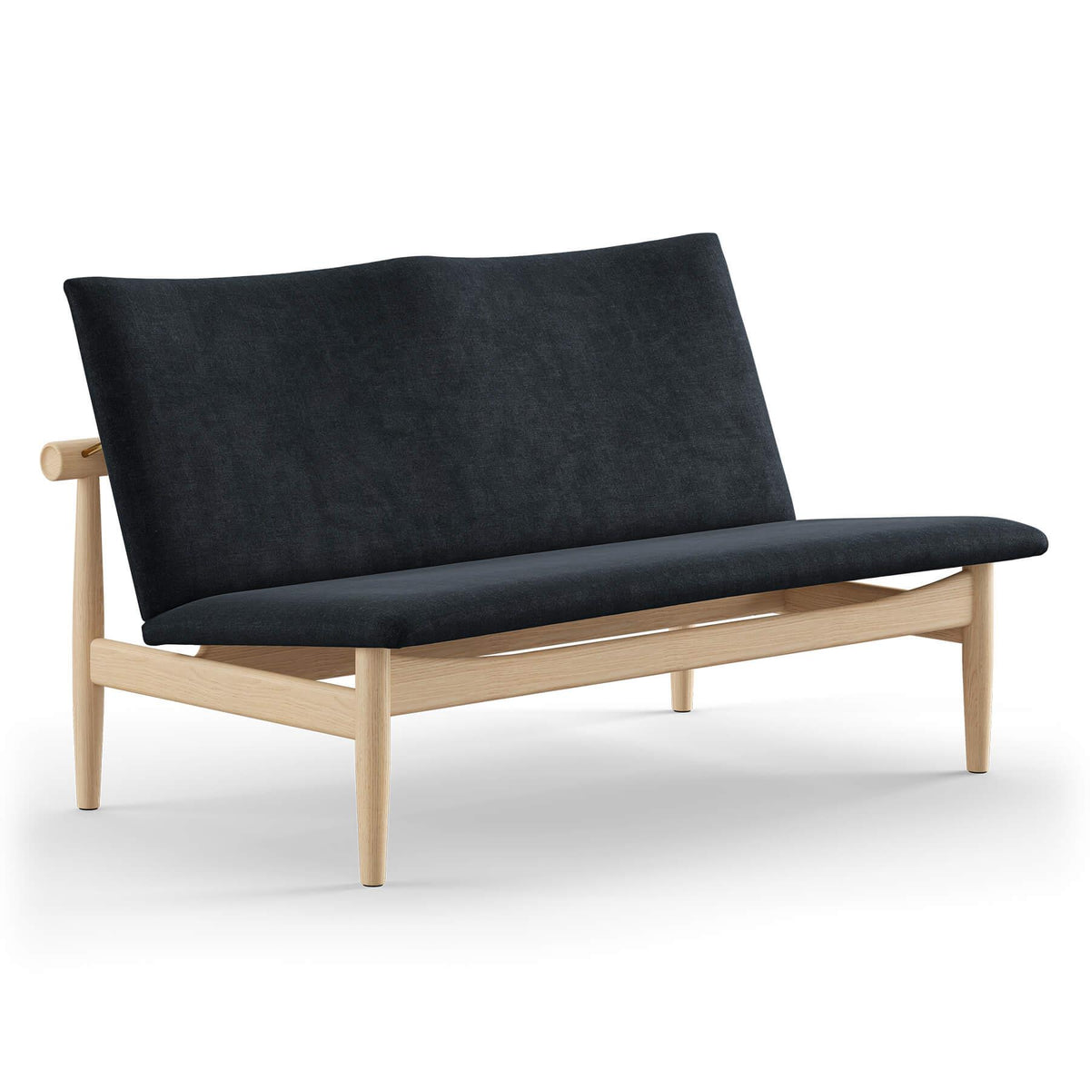 Finn Juhl The Japan 2 Seater Sofa in Clear Oiled Oak