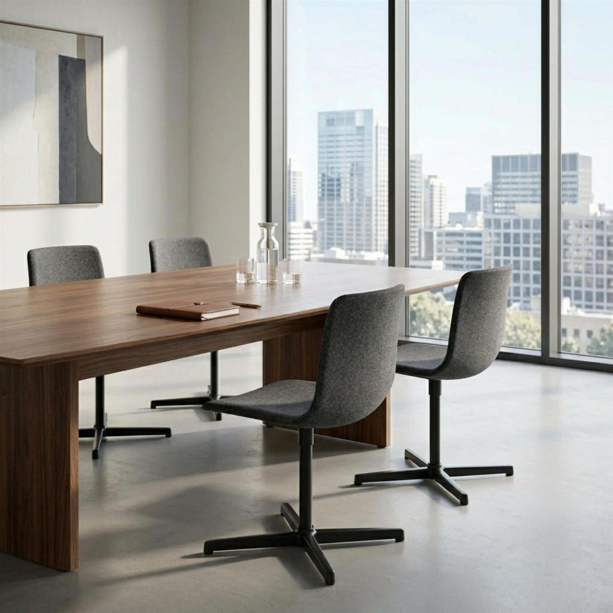 Fredericia Pato Swivel Chair, Fully Upholstered