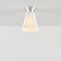 Original BTC Hector Pleat Ceiling Light