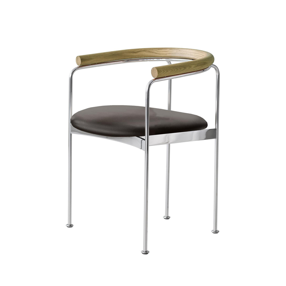 DK3 Baia Chair with Wooden Back