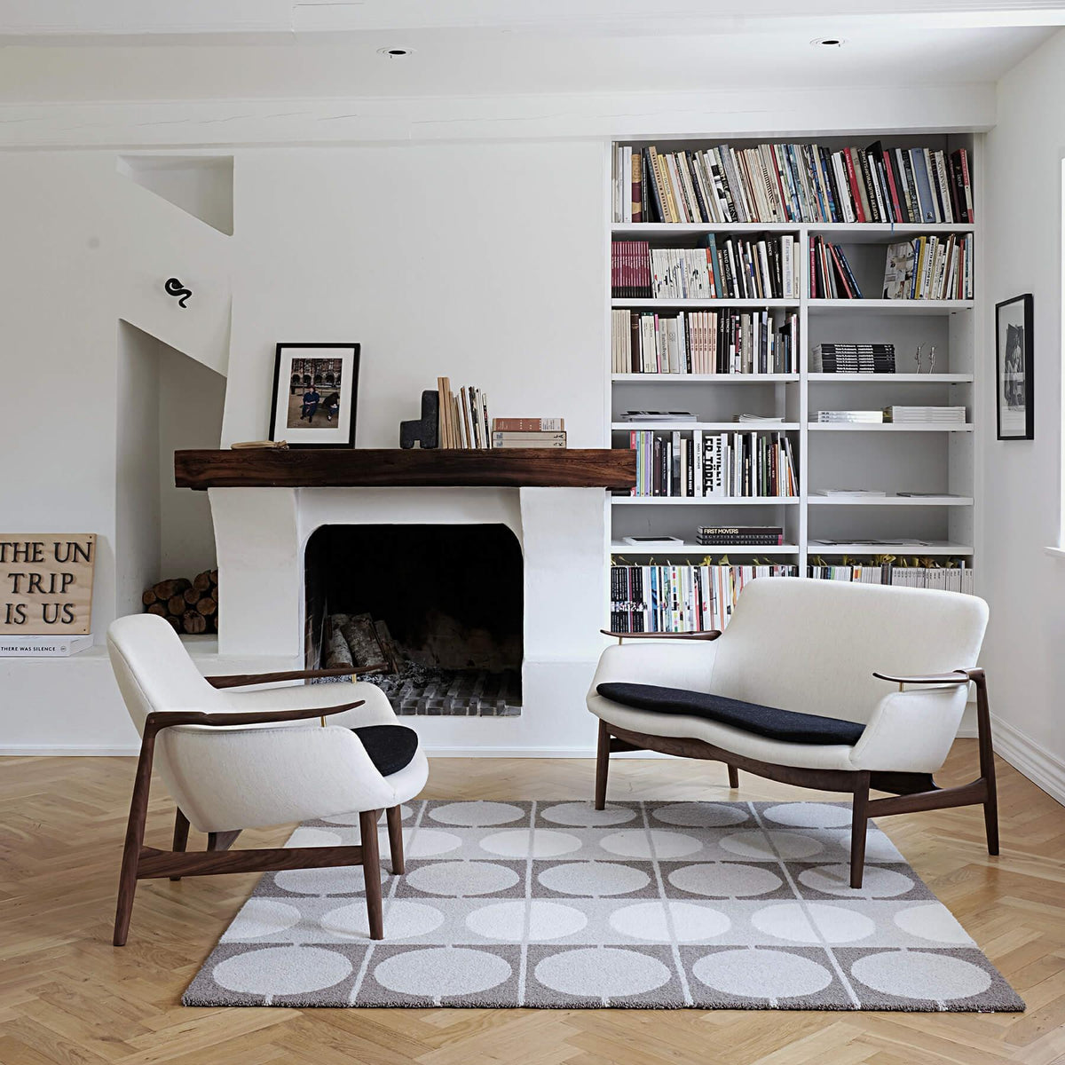 Finn Juhl The 53 Sofa in Clear Oiled Oak