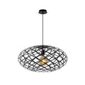 Outlet Lucide Wolfram Pendant Light - Black, Diameter : 65cm