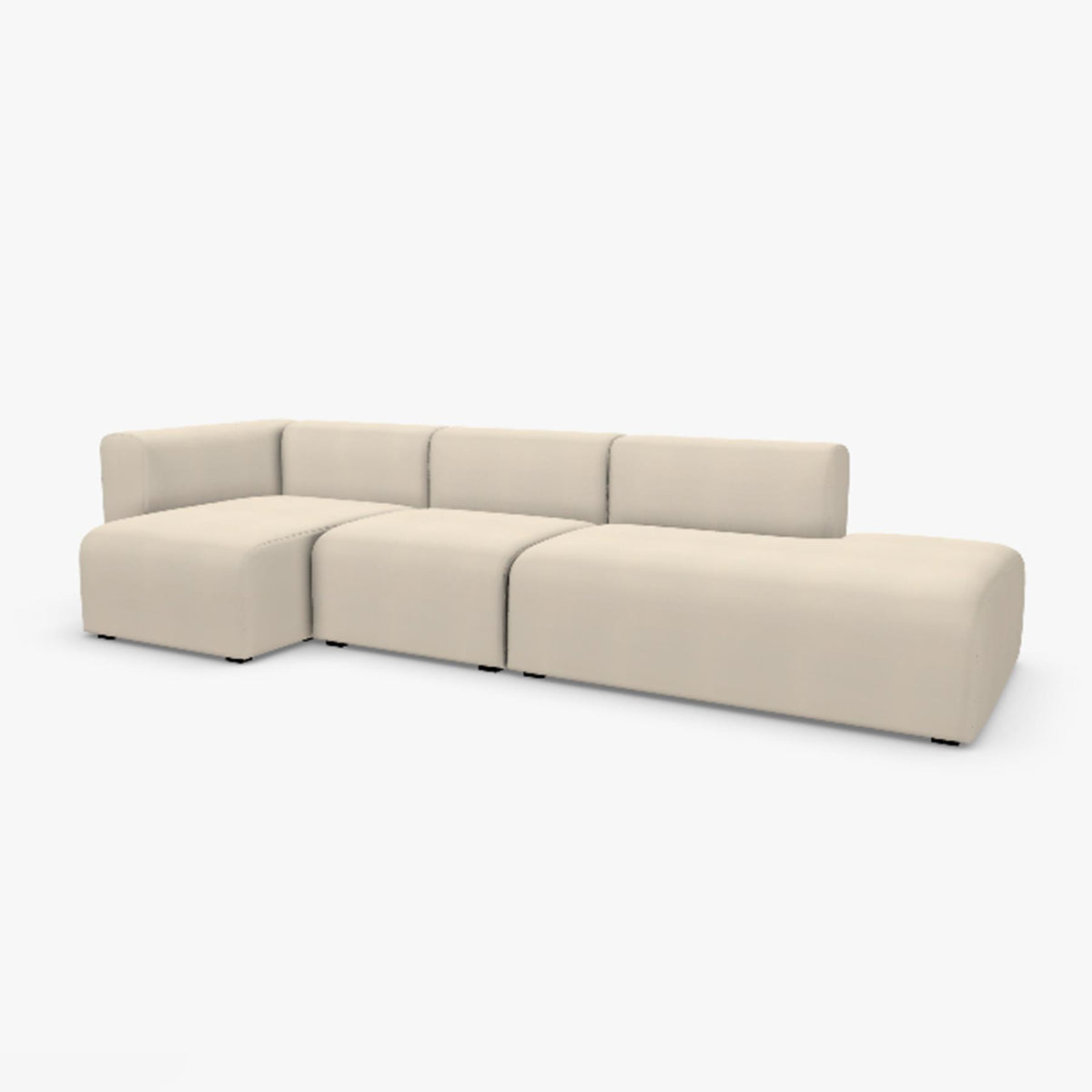 HAY Mags Sofa 3+ Seater Combination 3 Left