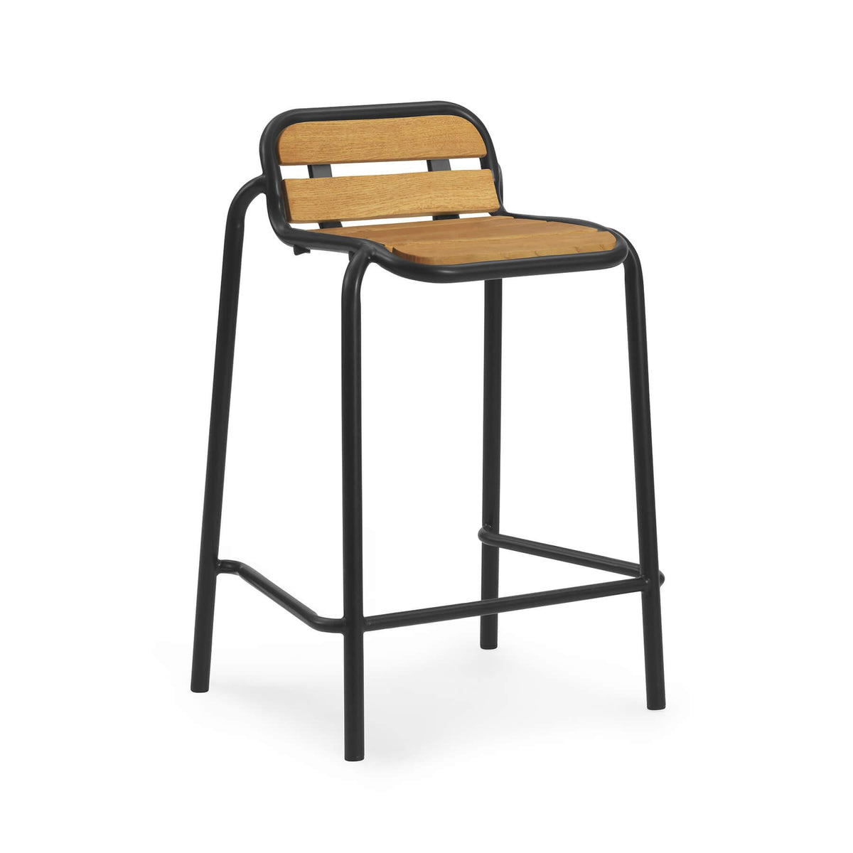 Normann Copenhagen Vig Robina Wood Barstool