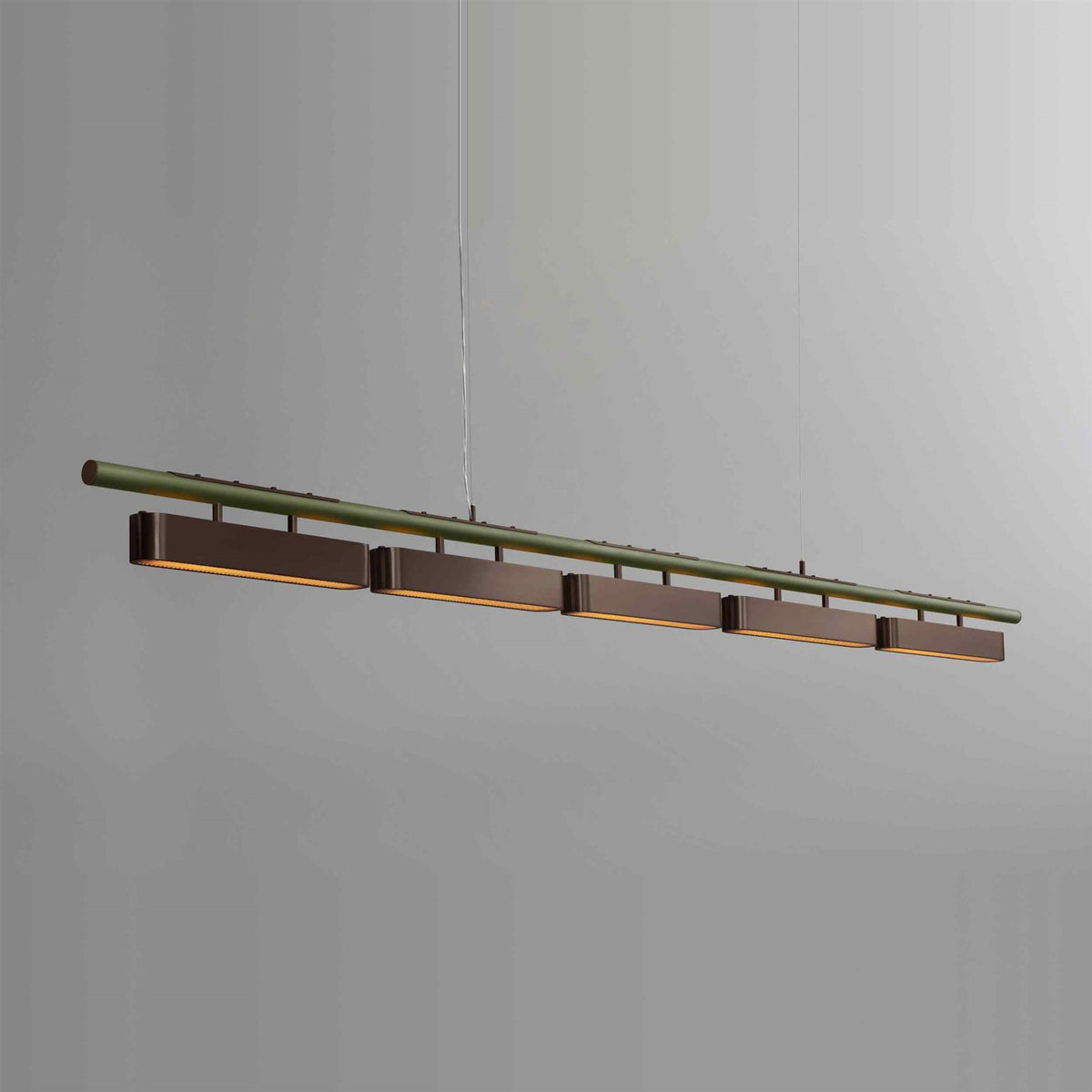 Bert Frank Colt Linear 5 Pendant Light