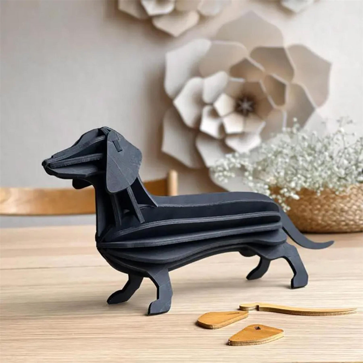 Lovi Wooden Dachshund Decoration