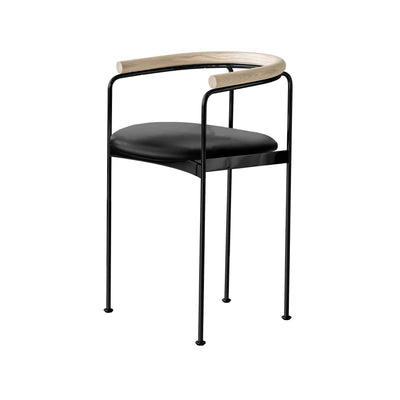 DK3 Baia Counter Stool with Wooden Back