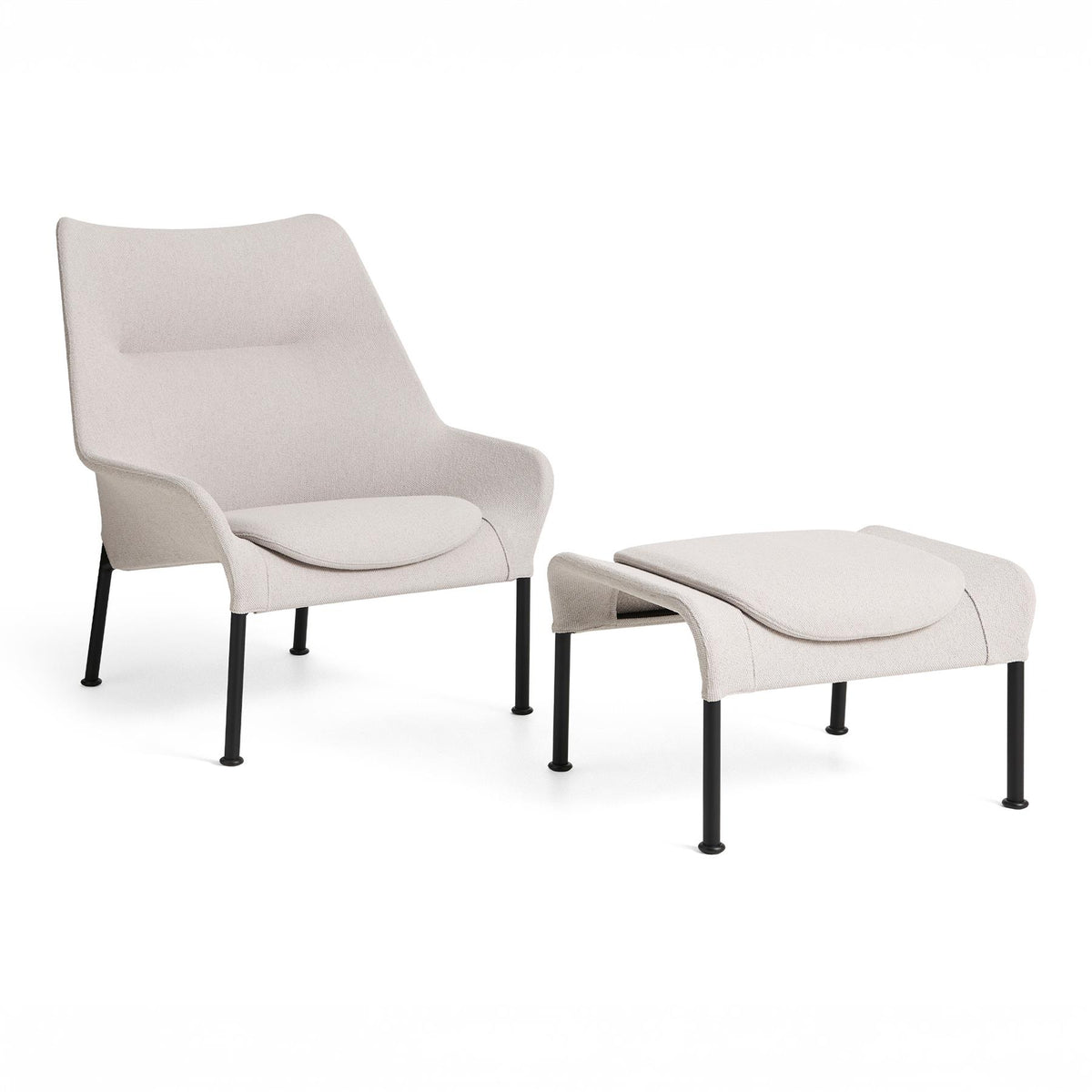 HAY O2 Lounge Chair with Ottoman