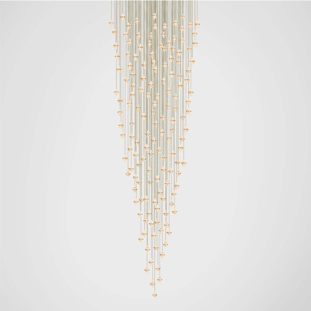 Marc Wood Gem Conical Cluster Pendant Light