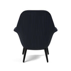 Fredericia Swoon Lounge Petit Wood Base Chair