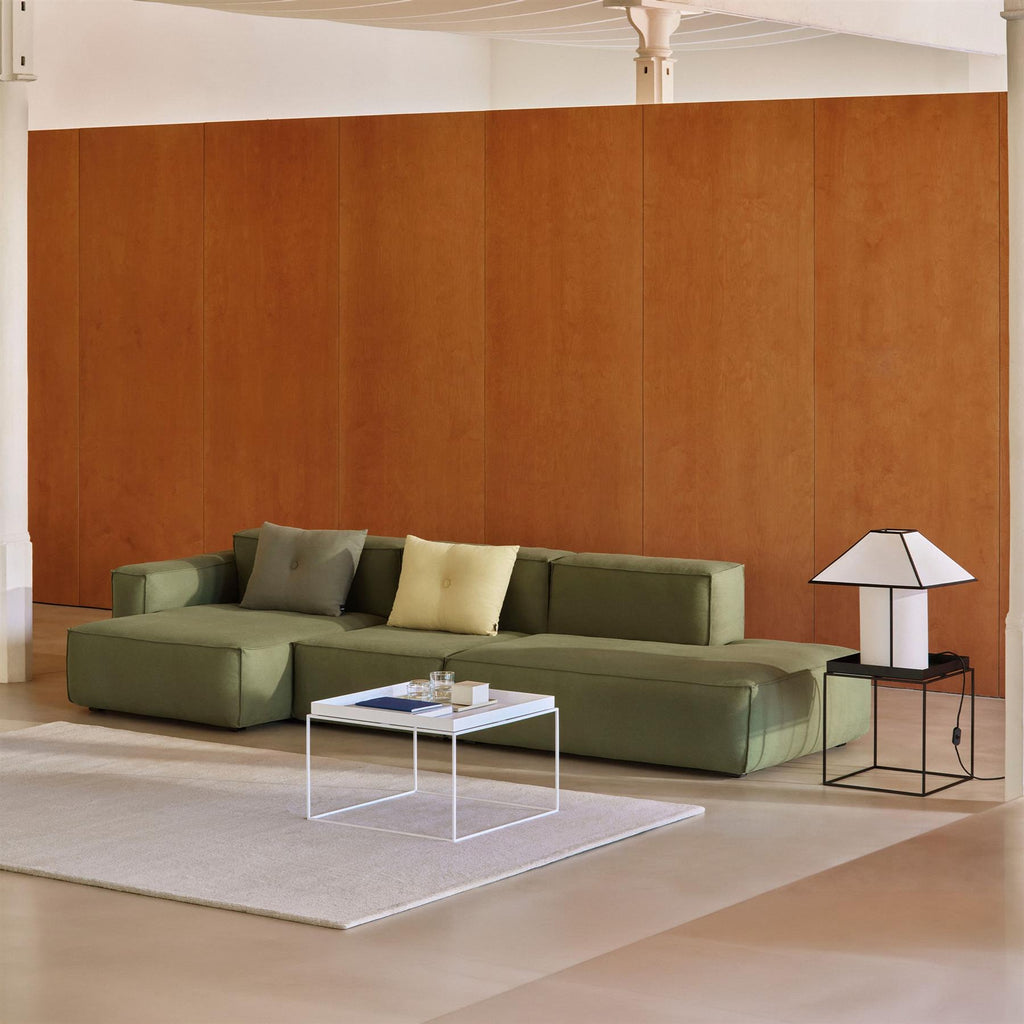 HAY Mags Soft 3+ Seater Sofa Low Armrest with Removable Cover Combination 4 Left