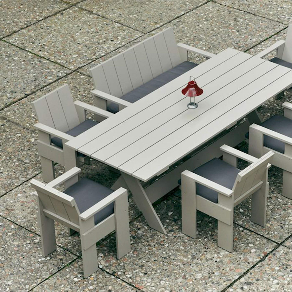 HAY Crate Garden Dining Bench Cushion