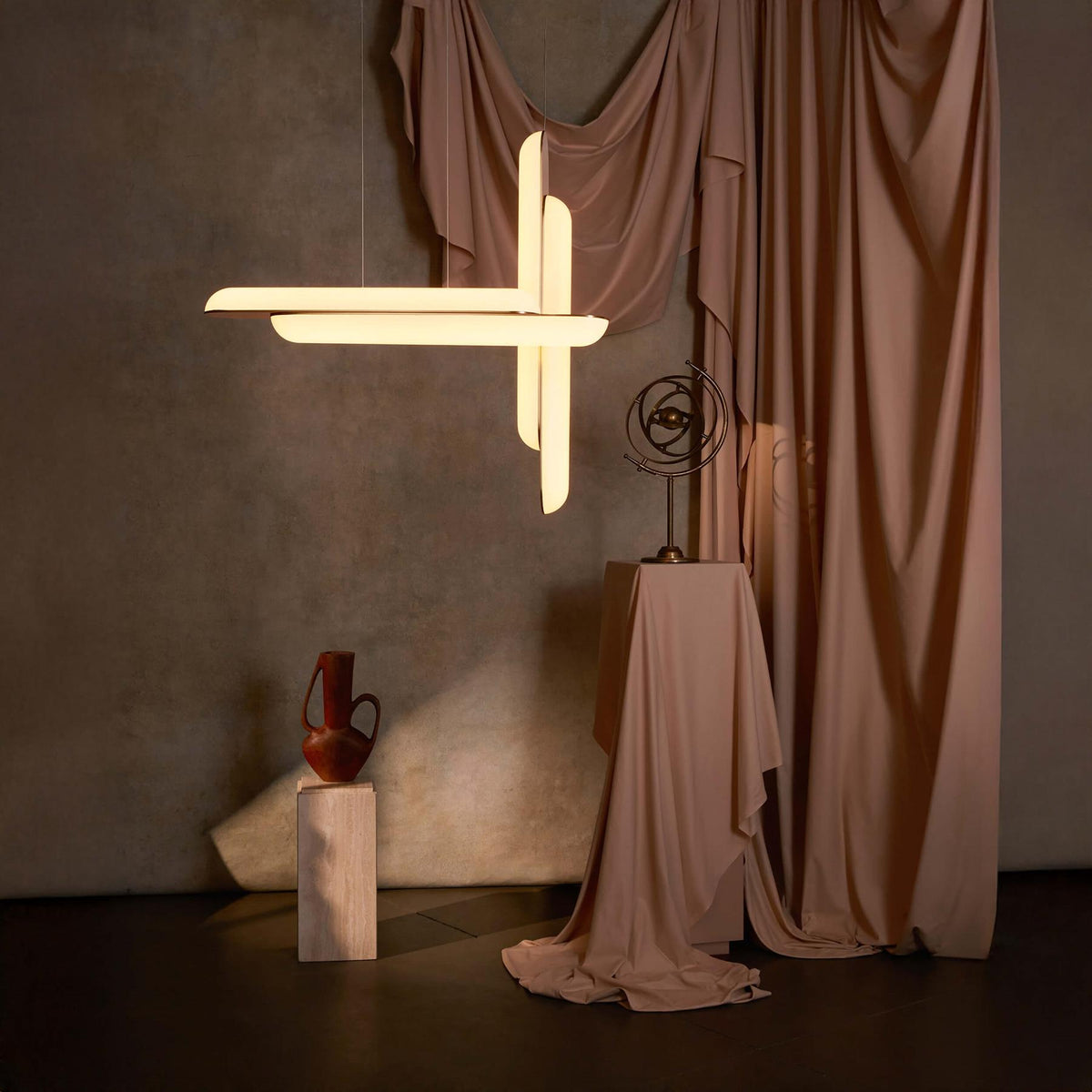Lee Broom Gemini Vertical Pendant Light