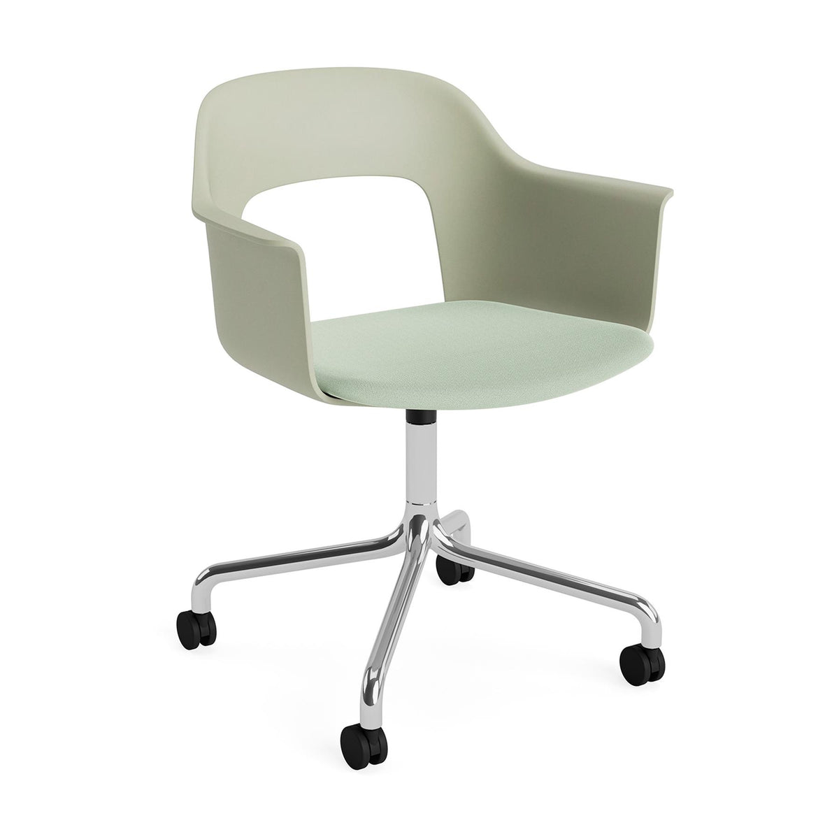 HAY Layout Armchair 263 with 4 Star Swivel Wheel Base