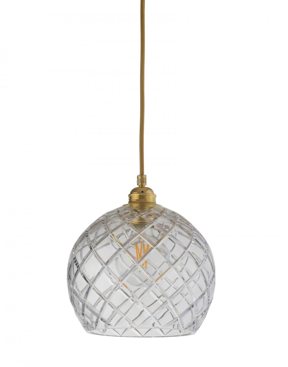 Ebb & Flow Rowan Pendant Light In Crystal