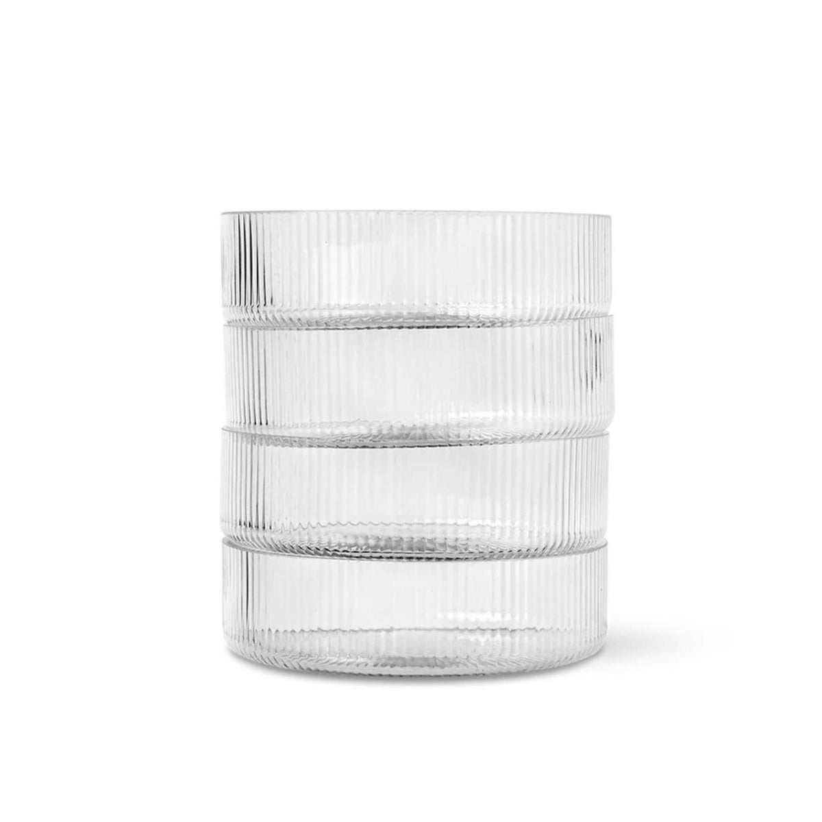 Ferm Living Ripple Serving Bowls - Set of 4