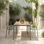 Normann Copenhagen Vig Garden Dining Set - Medium - Curated by Holloways of Ludlow