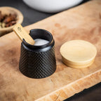 Peugeot Bali Black Cast Iron Salt Cellar