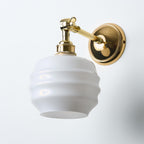 Old School Electric Deco Wall Light : Adjustable Arm