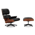 Vitra Eames Contemporary Lounge Chair and Footstool in Santos Palisander