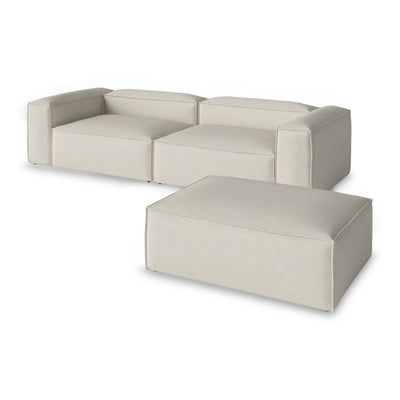 Bolia Cosima 4 Seater Sofa with Large Pouf
