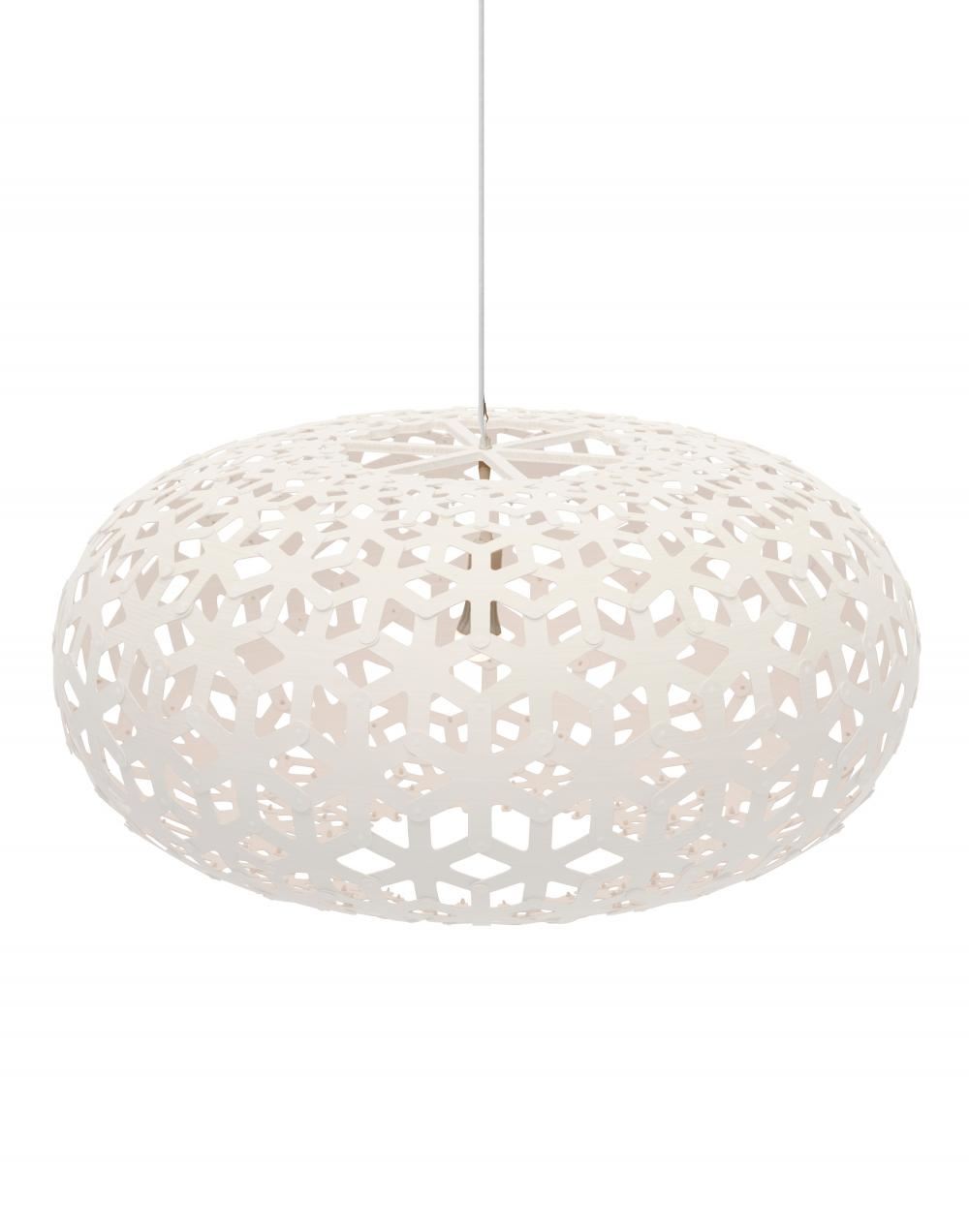 David Trubridge Snowflake Pendant Light Coloured - 2 Sides