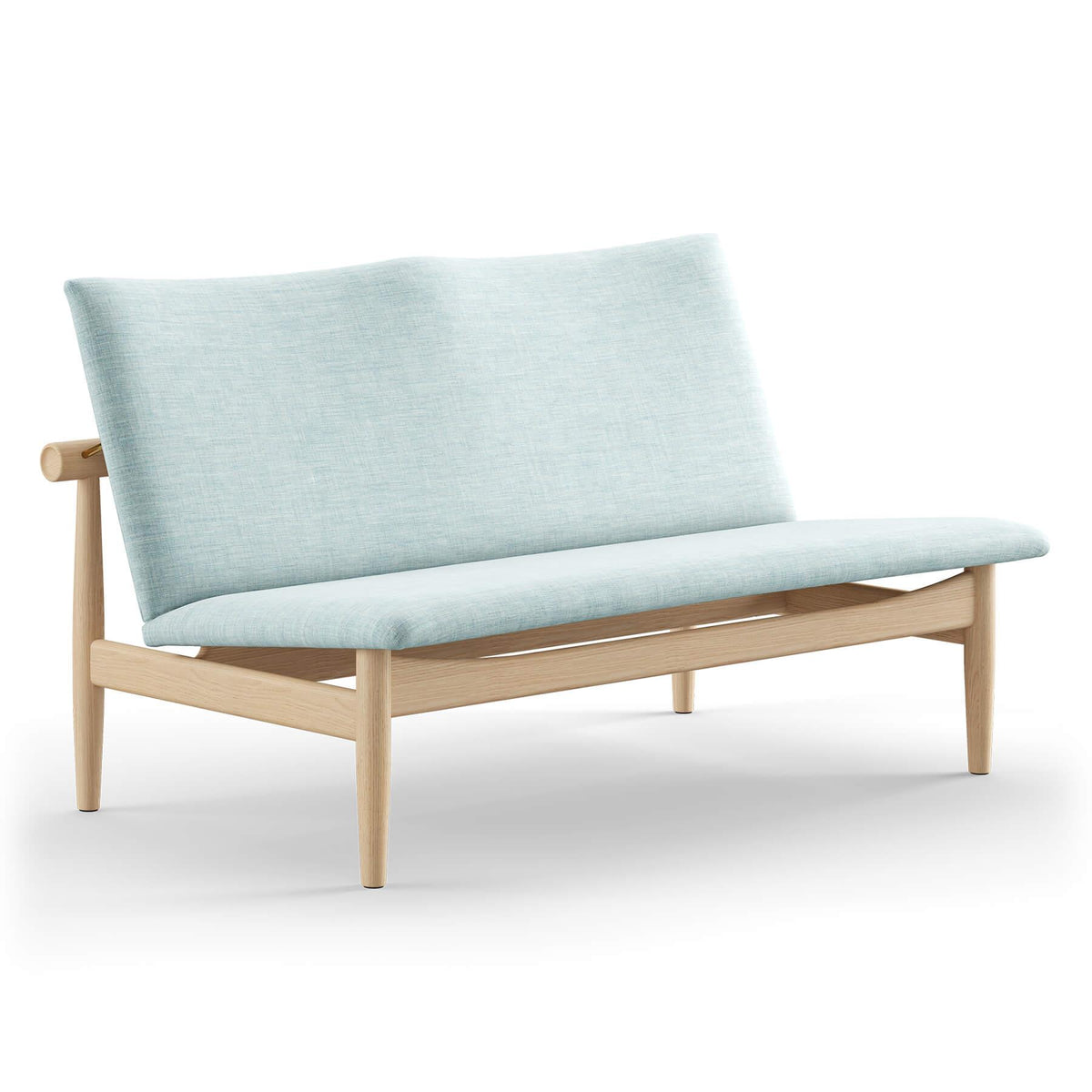 Finn Juhl The Japan 2 Seater Sofa in Clear Oiled Oak