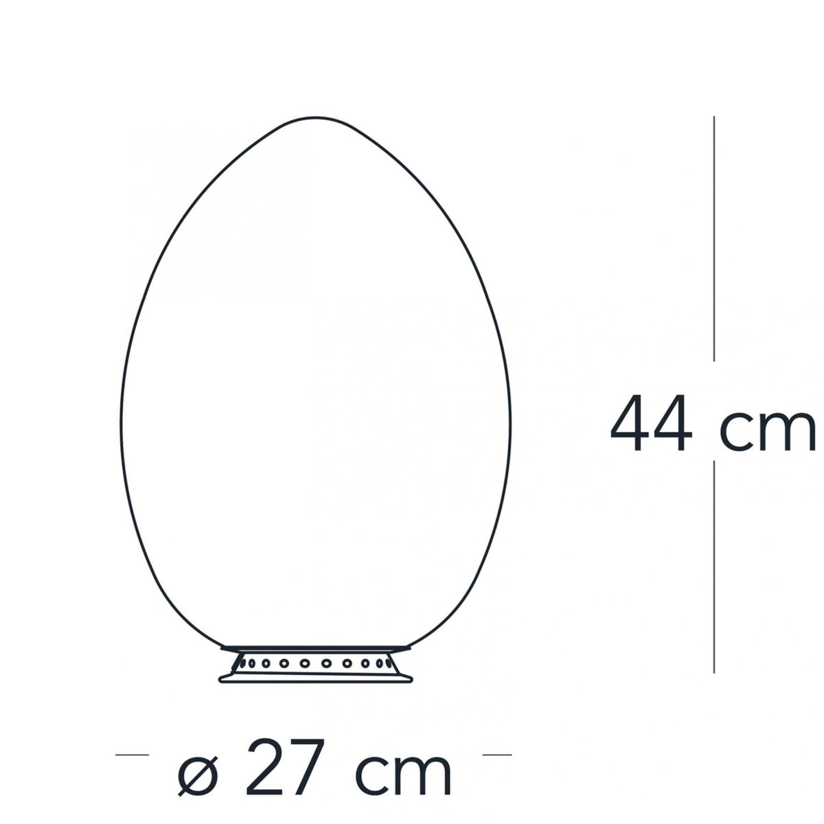 FontanaArte Uovo Table Lamp