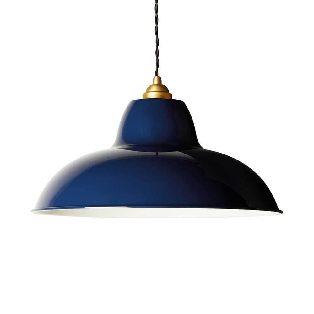 Outlet Anglepoise Original 1227 Midi Wide Pendant Light - Ink Blue
