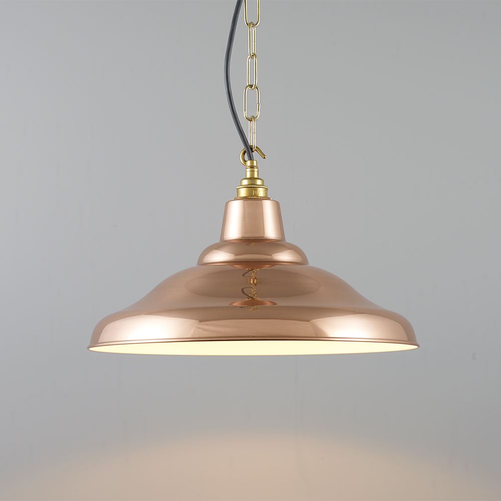 Davey School Spun Pendant Light