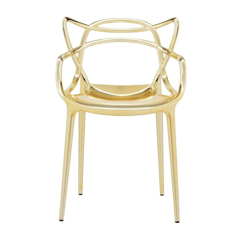 Kartell Masters Chair With Metalliclic Finish