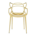 Kartell Masters Chair With Metalliclic Finish