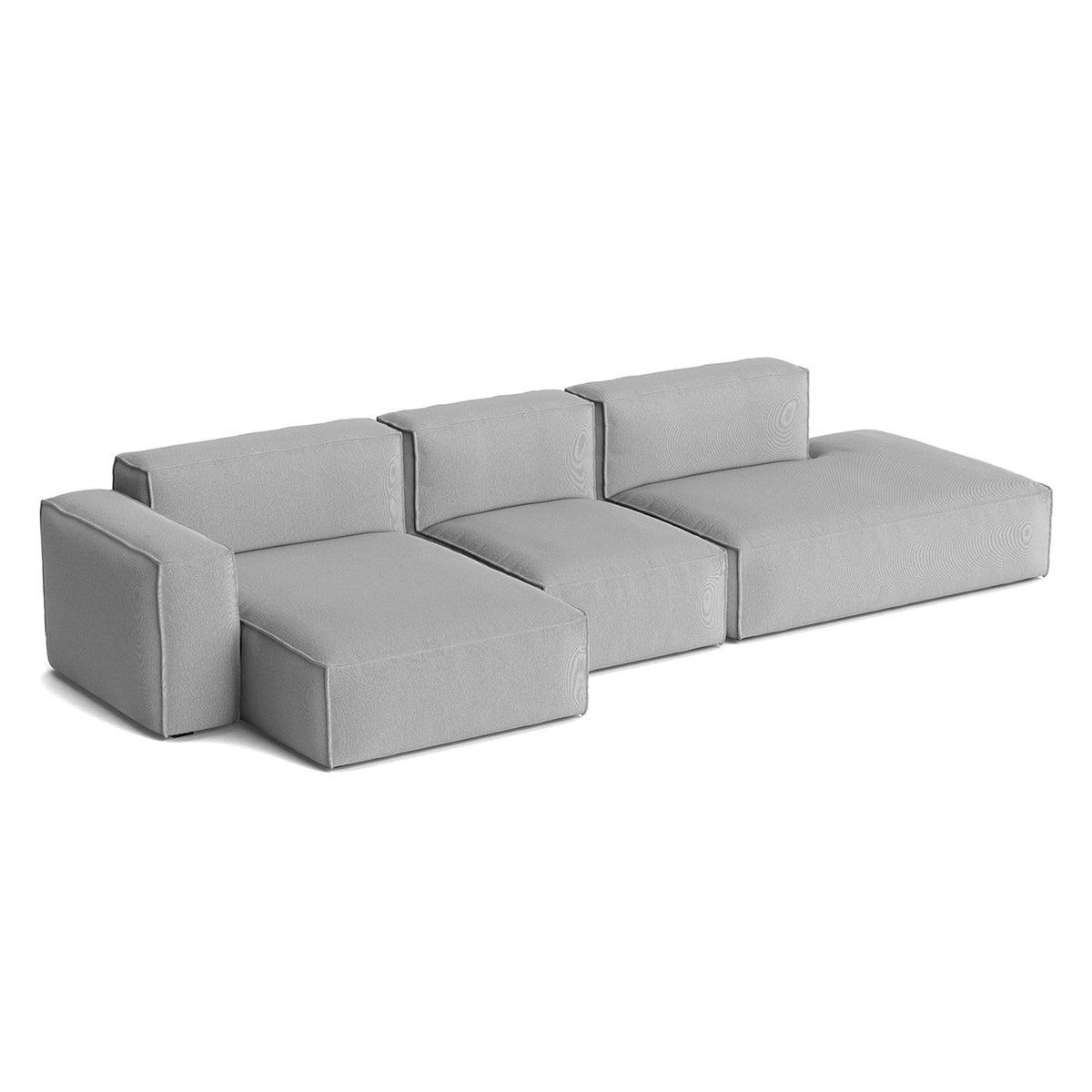 HAY Mags Soft 3+ Seater Sofa Low Armrest with Removable Cover Combination 4 Left