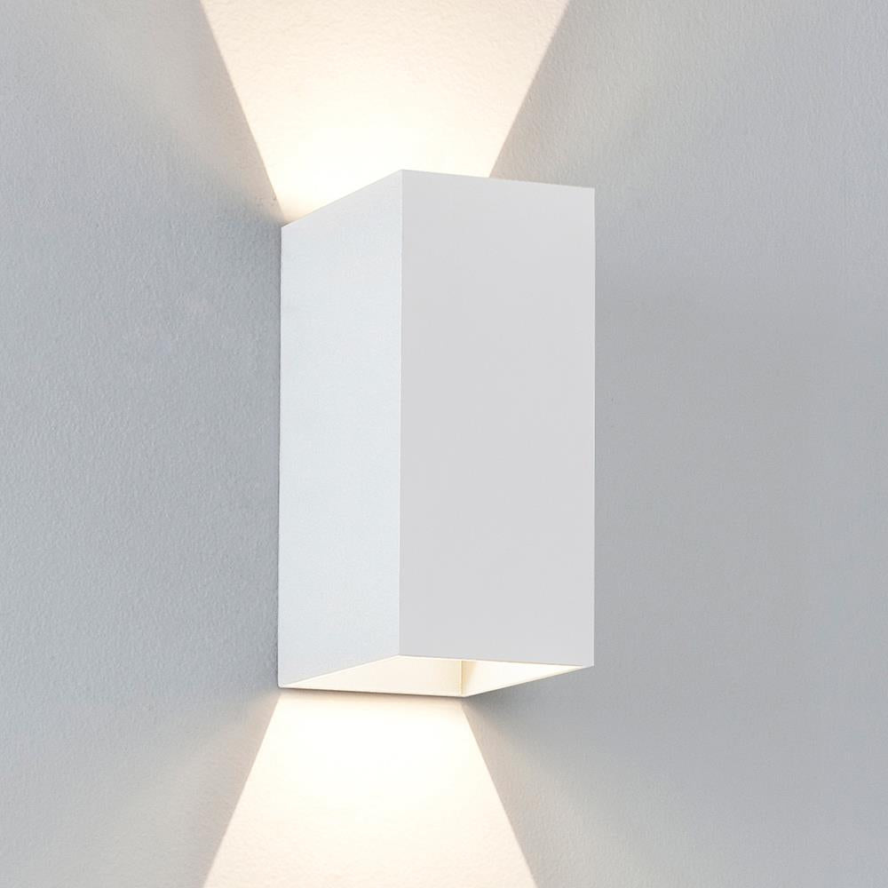Outlet Oslo LED Wall Light - Oslo 160 - up and down light, Textured White