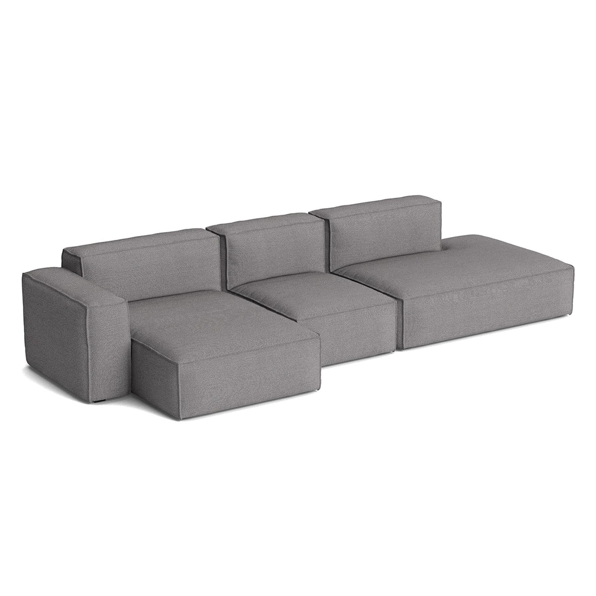HAY Mags Soft 3+ Seater Sofa Low Armrest with Removable Cover Combination 4 Left
