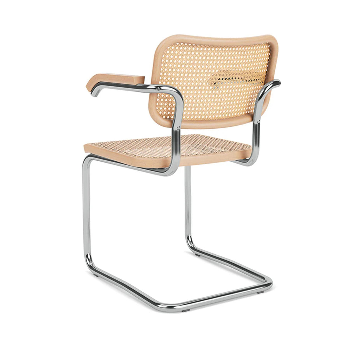 Knoll Cesca Dining Armchair Cane Seat & Back