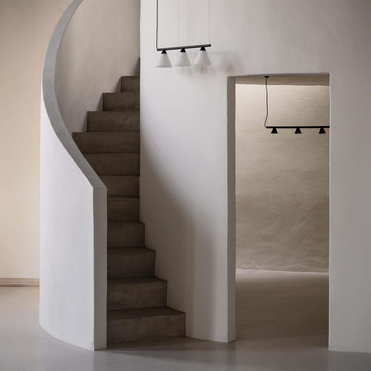 AGO Probe Rail Spot Linear Pendant Light