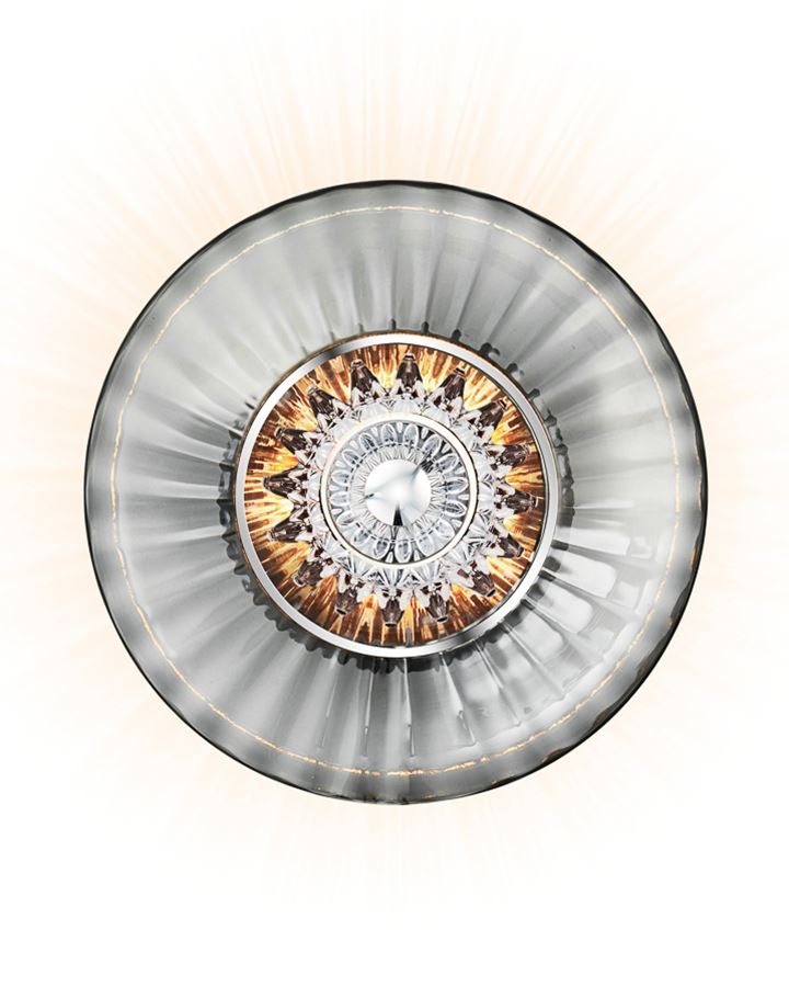 New wave optic wall light