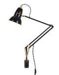 Outlet Anglepoise Original 1227 Extended Wall Lamp - Original, Black with Brass Detail