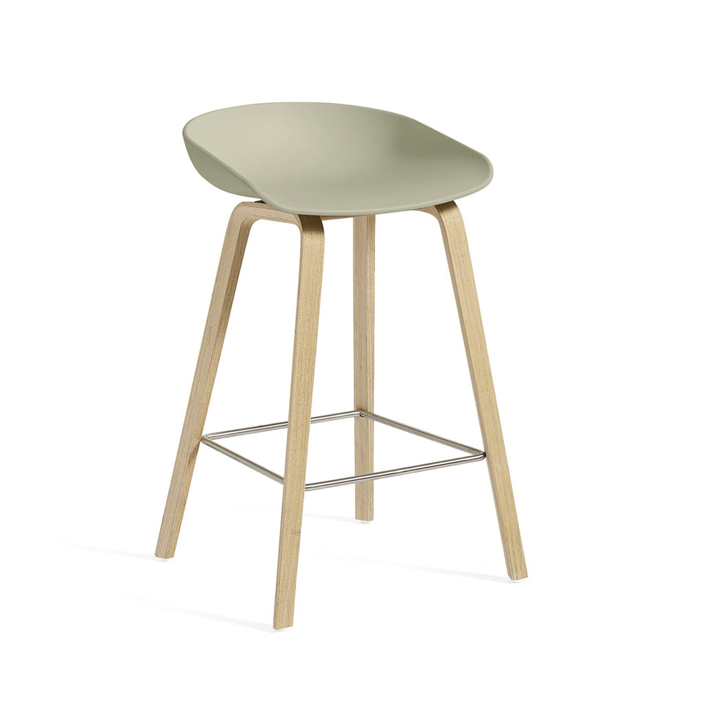 HAY About a Stool 32 Felt Gliders Breakfast Bar Stool