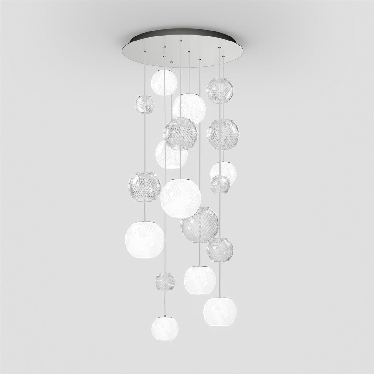 Vistosi Oto SP R Cluster Pendant Light