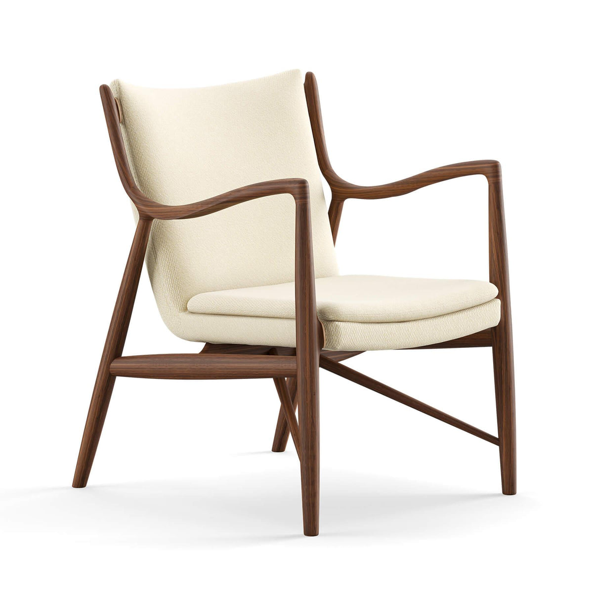 Finn Juhl The 45 Chair in Walnut