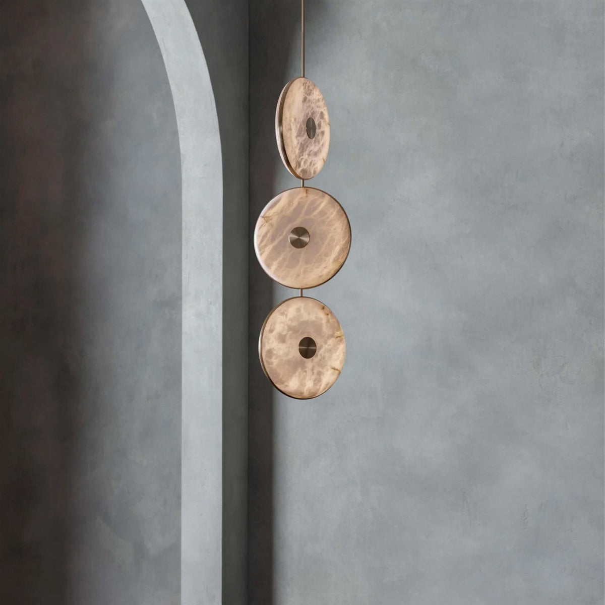 Bert Frank Beran Drop 3 Tier Pendant Light