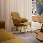 SWEDESE Amstelle Easy Chair - Metal Legs