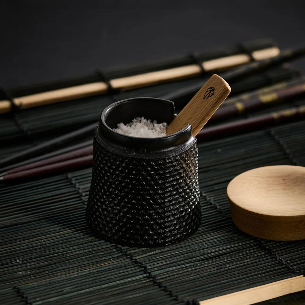 Peugeot Bali Black Cast Iron Salt Cellar