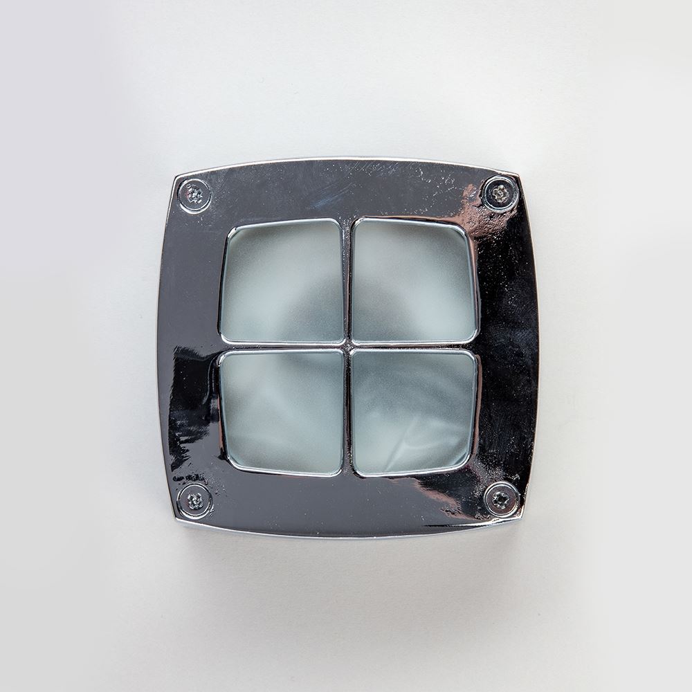 Old School Electric Square Path Light