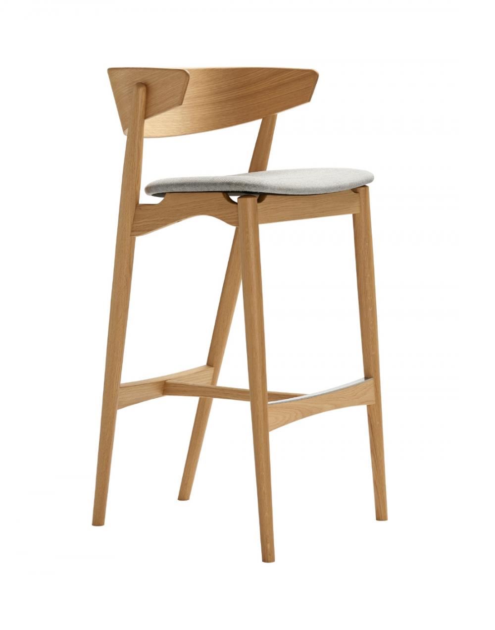 Sibast No 7 Stool with Back Rest