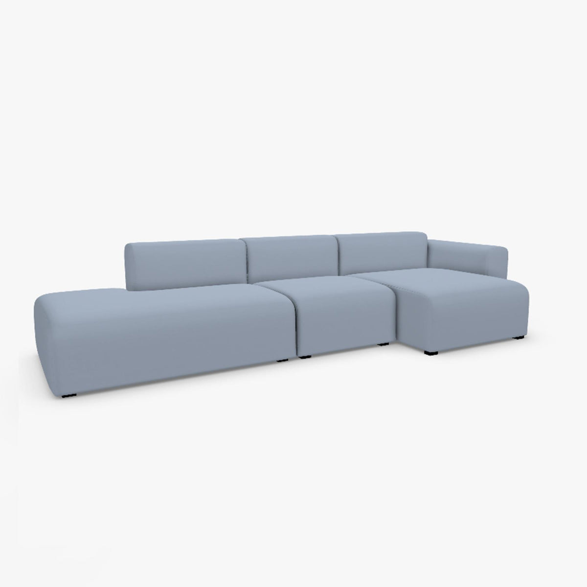 HAY Mags Sofa 3+ Seater Combination 4 Right